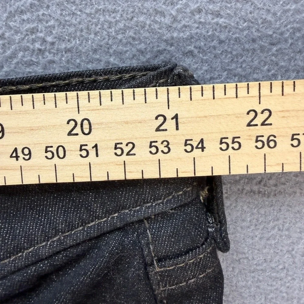 Levis 559 Jeans Relaxed Straight Fit 42x36 (FIT 42x35) Black Denim Stretch Pants